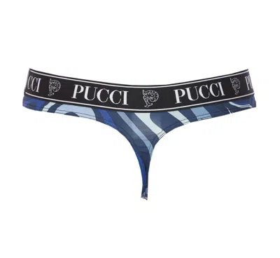 Shop Pucci Emilio  Underwear In Blue
