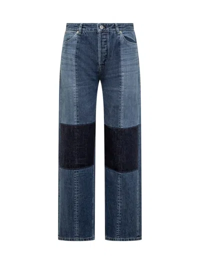Shop Jil Sander Denim Pants In Blue