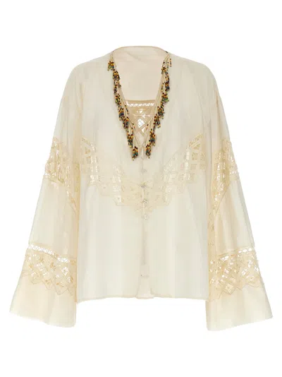 Fortela Beige Cleide Shirt In Beige