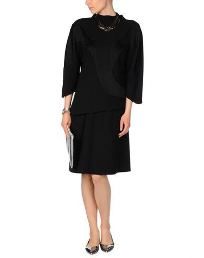 Shop Kenzo Knee-length Dress In Black