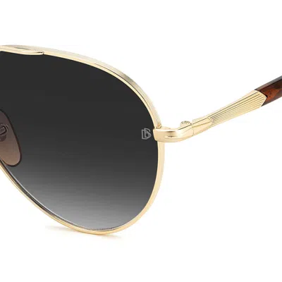 Shop Eyewear By David Beckham Sunglasses In Gold