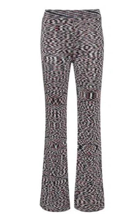 Shop Missoni Trousers In Blue Navy