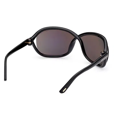 Tom Ford Butterfly Frame Sunglasses In Black