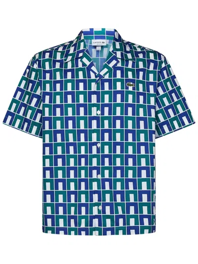 Shop Lacoste Shirt In Blu