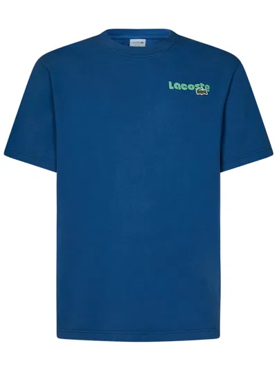 Shop Lacoste T-shirt In Blu