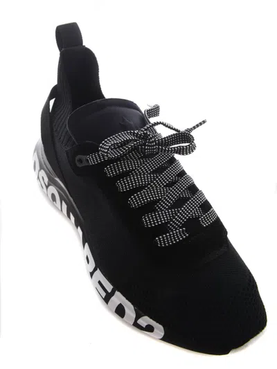Shop Dsquared2 Sneakers Running  "fly" In Black