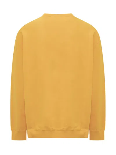 Shop Lanvin Curb Sweatshirt In Yellow