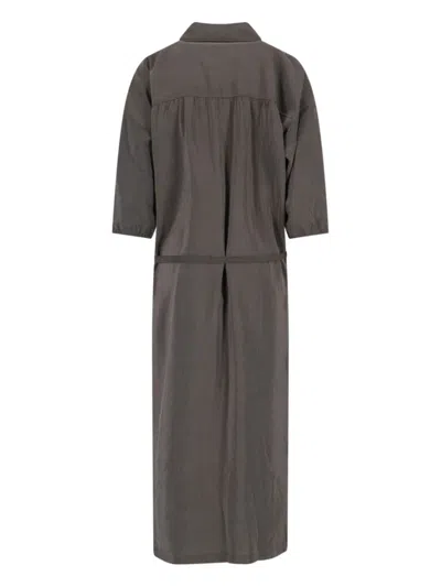 Shop Lemaire Dresses In Brown