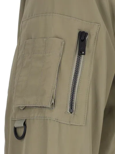 Moose Knuckles Courville Bomber Jacket In Green