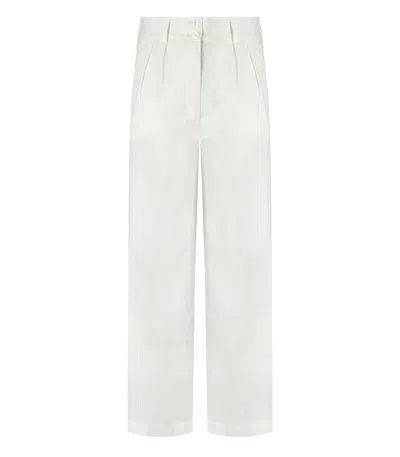 Shop Woolrich White Trousers
