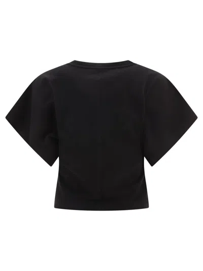 Shop Agolde T-shirts In Black
