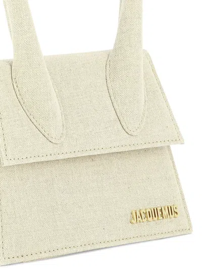 Shop Jacquemus Handbags In Beige