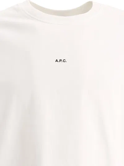 Shop Apc A.p.c. "kyle" T-shirt In White
