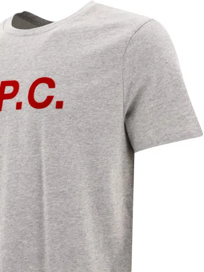 Shop Apc A.p.c. "vpc" T-shirt In Grey