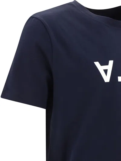 Shop Apc A.p.c. "vpc" T-shirt In Blue