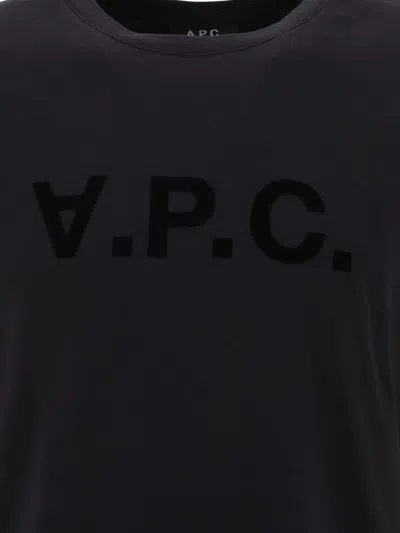 Shop Apc A.p.c. "vpc" T-shirt In Black