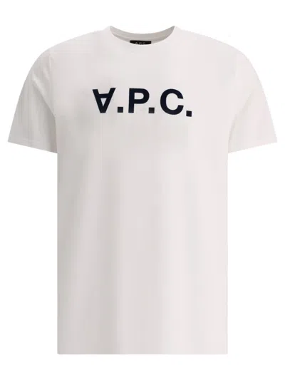 Shop Apc A.p.c. "vpc" T-shirt In White