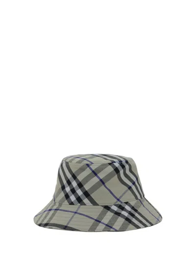 Shop Burberry Hats E Hairbands In Lichen