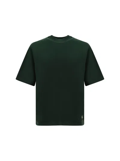 Shop Burberry T-shirts In Ivy