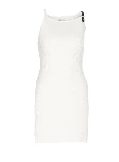 Shop Courrèges Courreges Dresses In White
