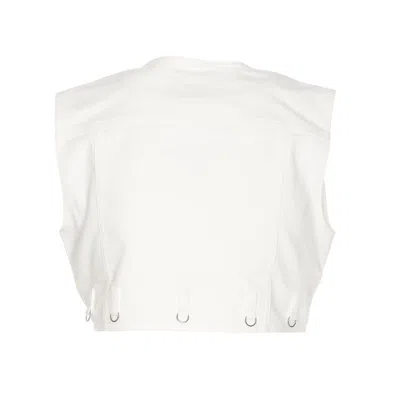 Shop Courrèges Courreges Jackets In White