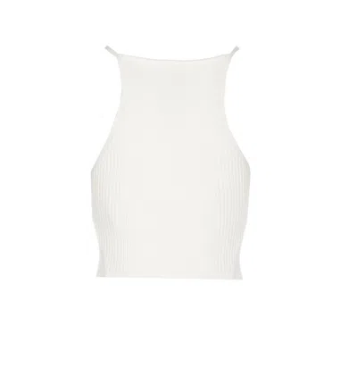 Shop Courrèges Courreges Top In White