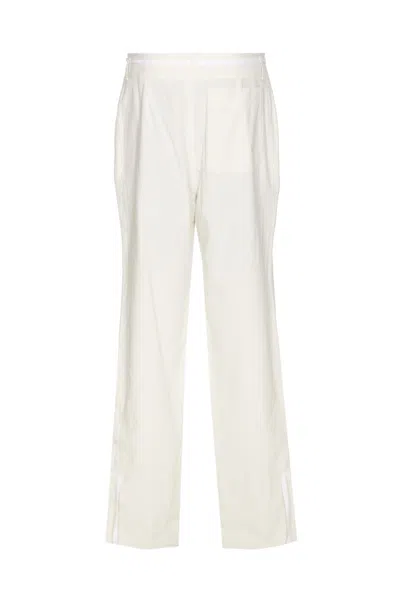 Shop Lemaire Trousers In White