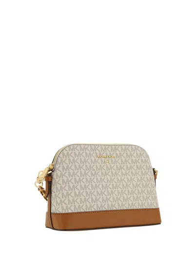 Shop Michael Kors Handbags In Vanilla/acrn