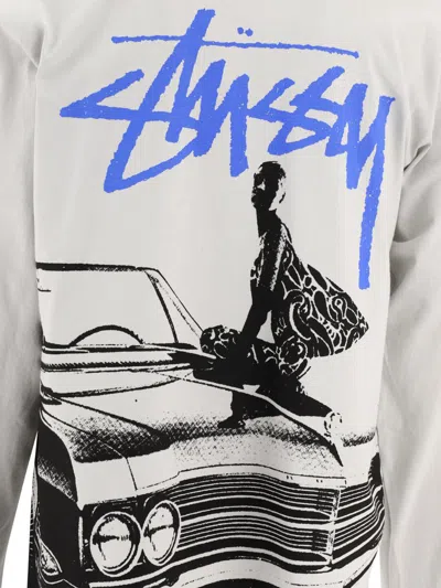 Shop Stussy Stüssy "beat Crazy" T-shirt In Grey