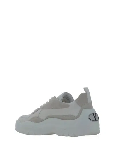 Shop Valentino Garavani Sneakers In Bianco/bianco/bianco