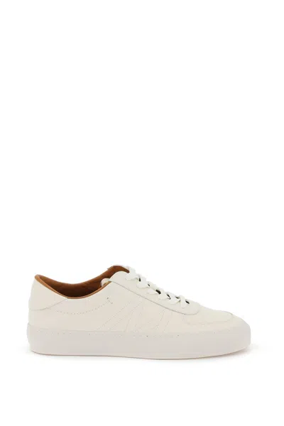 Shop Moncler Basic Monclub Sneakers In White