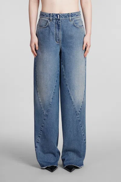 Shop Givenchy Jeans In Blue Cotton