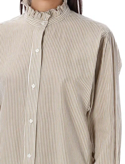 Shop Isabel Marant Étoile Saoli Shirt In Ochre