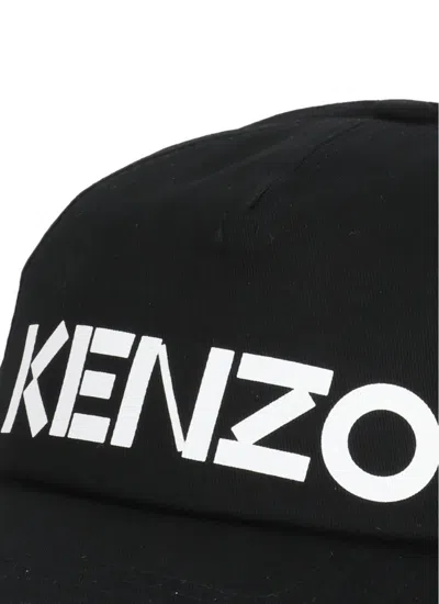 Shop Kenzo Hats Black