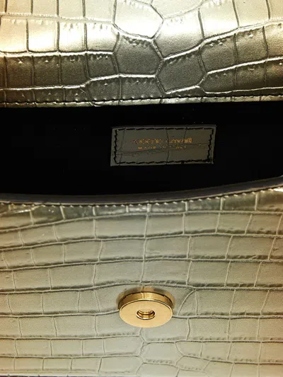 Shop Roberto Cavalli Bags In Beige