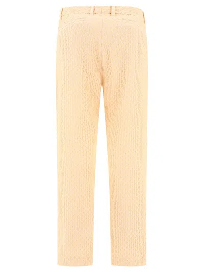 Shop Séfr "richie" Trousers In Beige