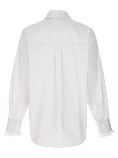 Shop Stella Mccartney Ruffles Shirt In White