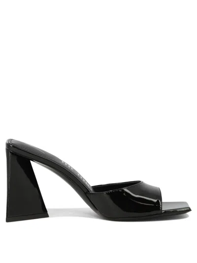 Shop Attico The  "mini Devon" Sandals In Black