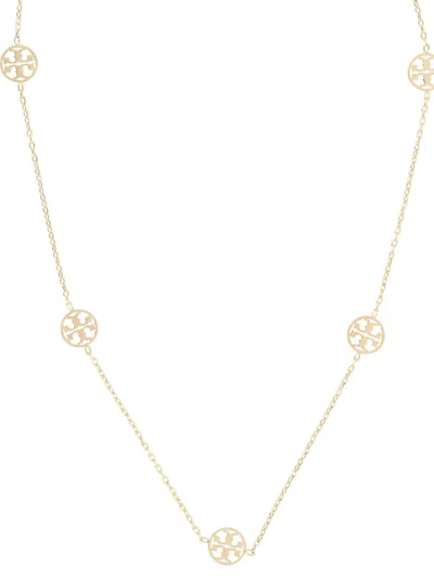 Shop Tory Burch "miller" Necklace In Gold
