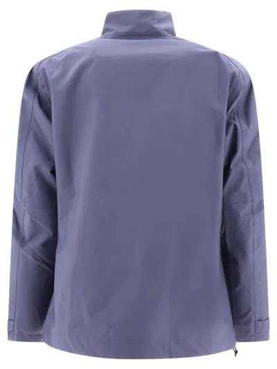 Shop Gr10k "3l Vega Microsquare" Jacket In Blue