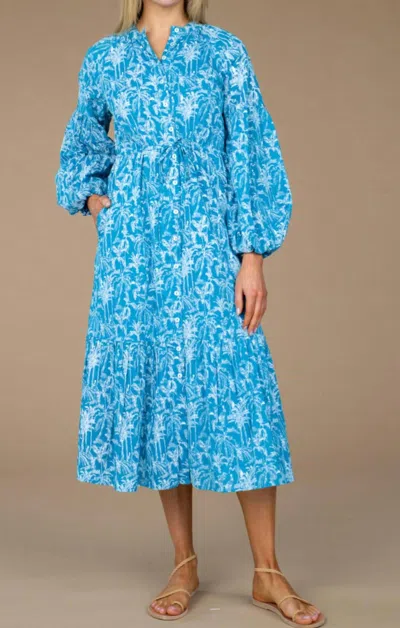 Olivia James The Label Emory Dress In Jungle Toile In Multi
