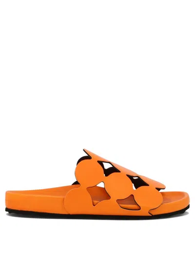 Shop Pierre Hardy "bulles" Sandals In Orange