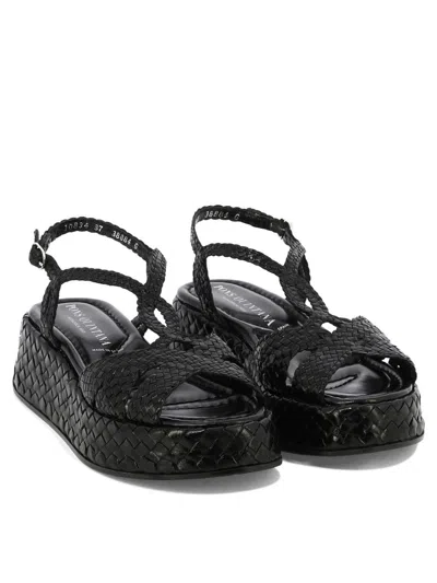 Shop Pons Quintana "maui" Sandals In Black