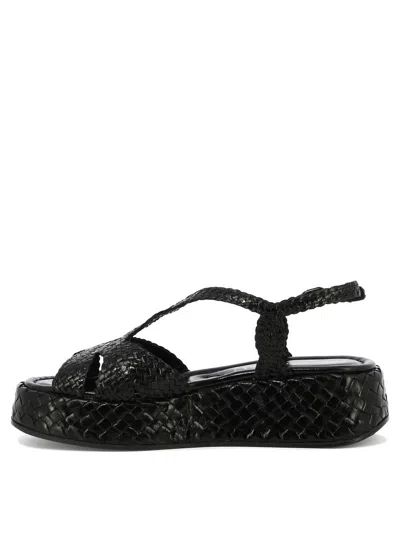 Shop Pons Quintana "maui" Sandals In Black