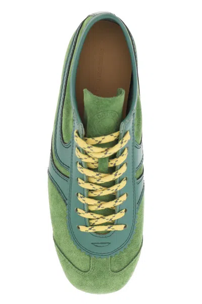 Shop Dries Van Noten Suede Sneakers For Stylish In Green