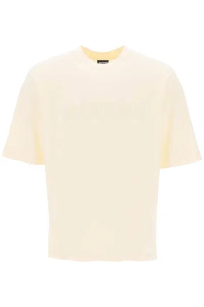 Shop Jacquemus The Typo T-shirt In Multicolor