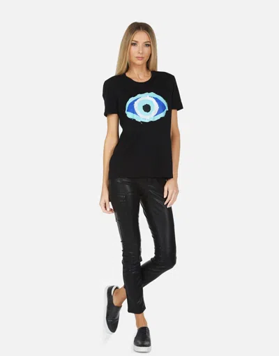Shop Lauren Moshi X Wolf X Painted Evil Eye In Black