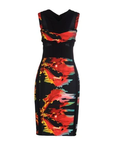 Shop Just Cavalli Knee-length Dress In Black