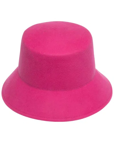 Shop Eugenia Kim Jonah Wool Hat In Pink