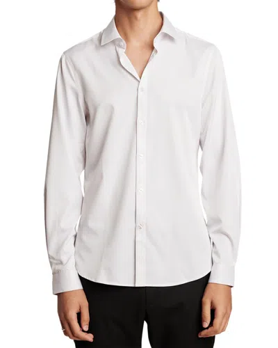 Shop Paisley & Gray Samuel Spread Collar Shirt In White